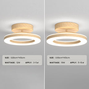 Modern Acrylic Round Hallway LED Ceiling Lighting