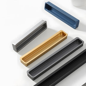 Modern Slotted Recessed Concealed Cabinet Handles