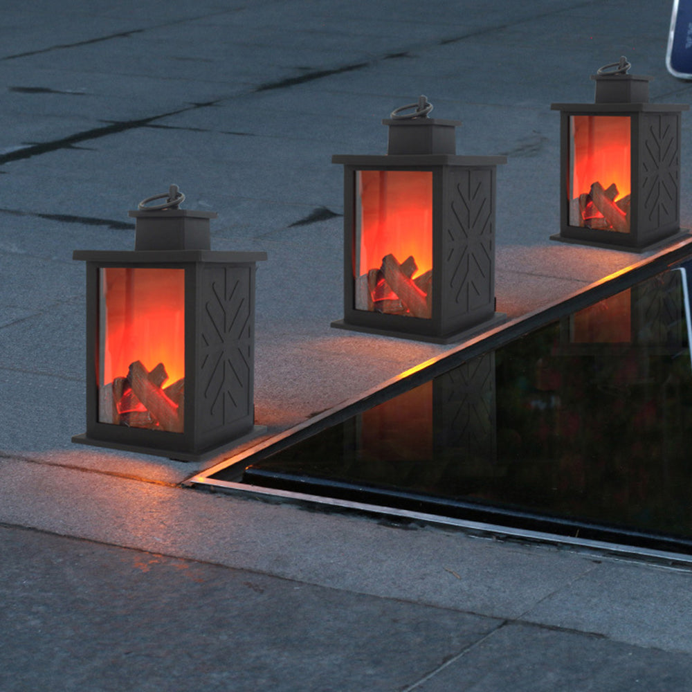 Compact Simulated Fireplace Light LED Christmas Lightings