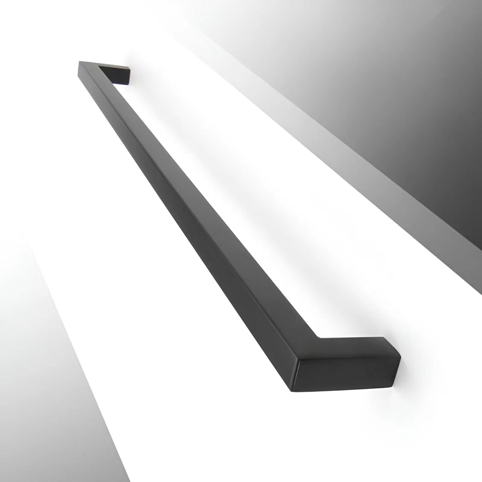 Matte Black Square Bar Handles