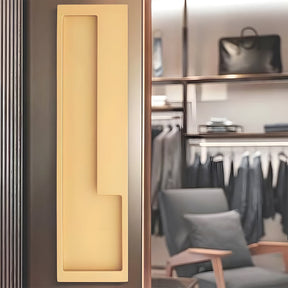 Left Right Hidden Slotted Recessed Handles