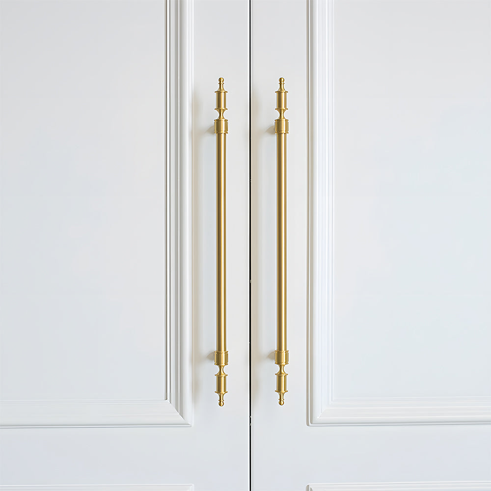 Gold Brass Wardrobe Door Handles