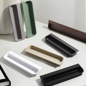 Rounded Corners Modern Multi-color Recessed Handles