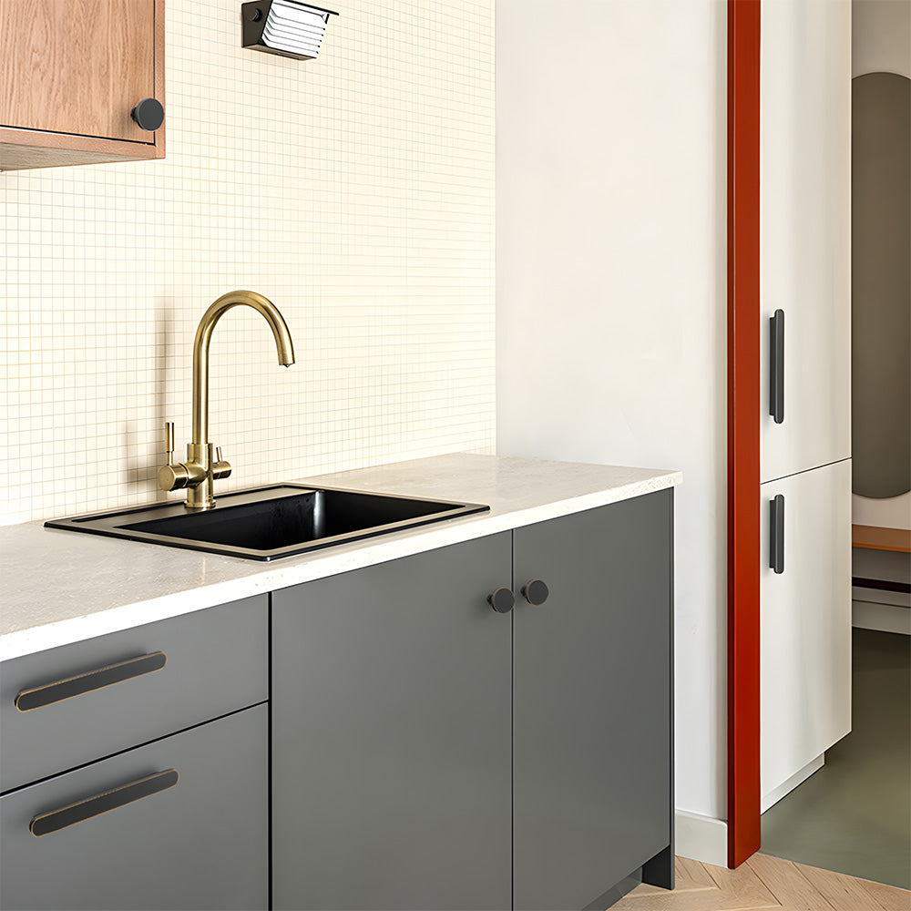 Modern Gold Brass Cabinet Pulls and Handles