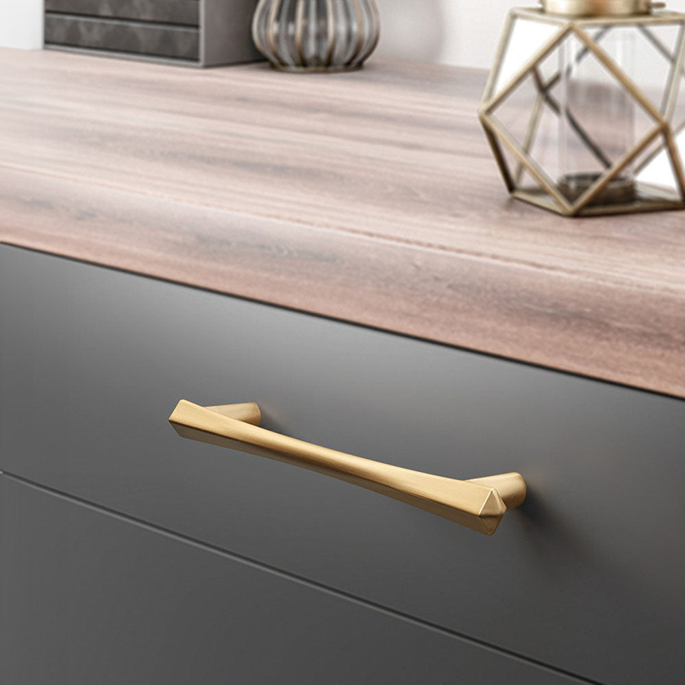 Mordern Classic Gold Cabinet Pulls and Dresser Knobs