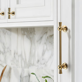 Modern Gold Brass Cabinet Pulls and Handles