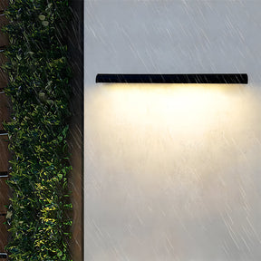Industrial Linear Metal Outdoor Wall Lamp