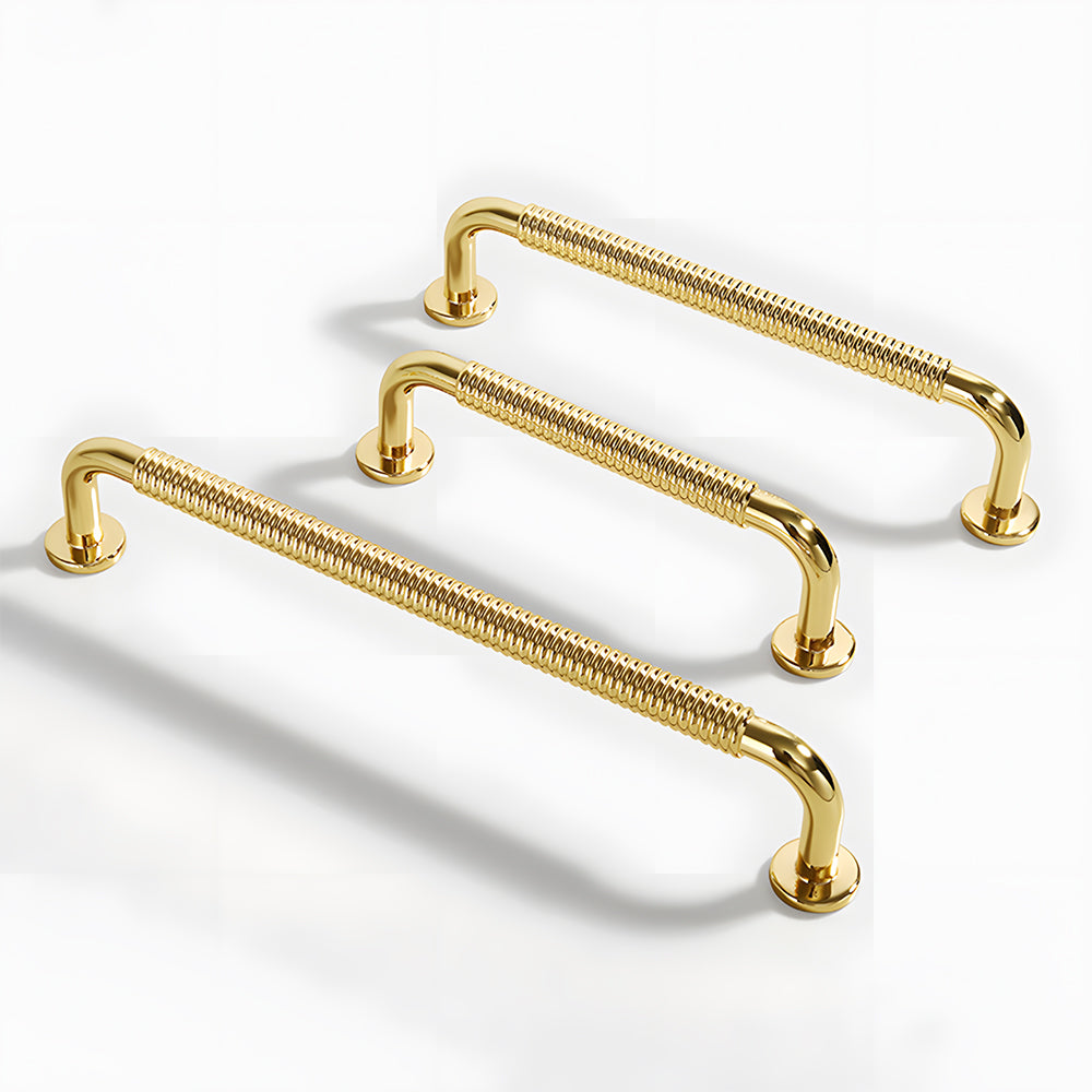 Modern Threaded Wardrobe Kitchen Cabinet Handles