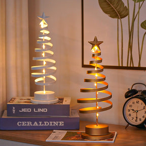 Classic Iron Tree Lights Decoration LED Christmas Lightings