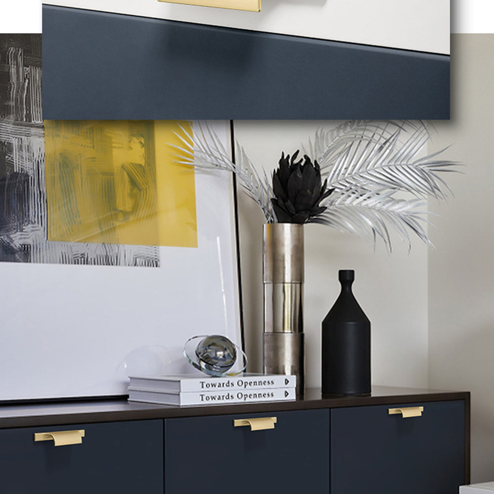 Modern Simple Zinc Alloy Cabinet Drawer Pull Handles