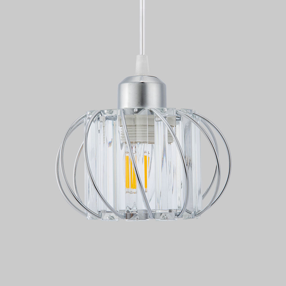 Nordic Simple Globular Glass Hallway Pendant Lighting