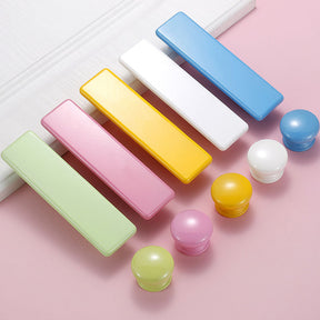 Minimalist Wooden Macaron Eco-Friendly Wardrobe Cabinet Handle