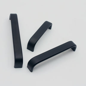 Classic Black / Silver Aluminum Alloy Kitchen Cabinet Pulls