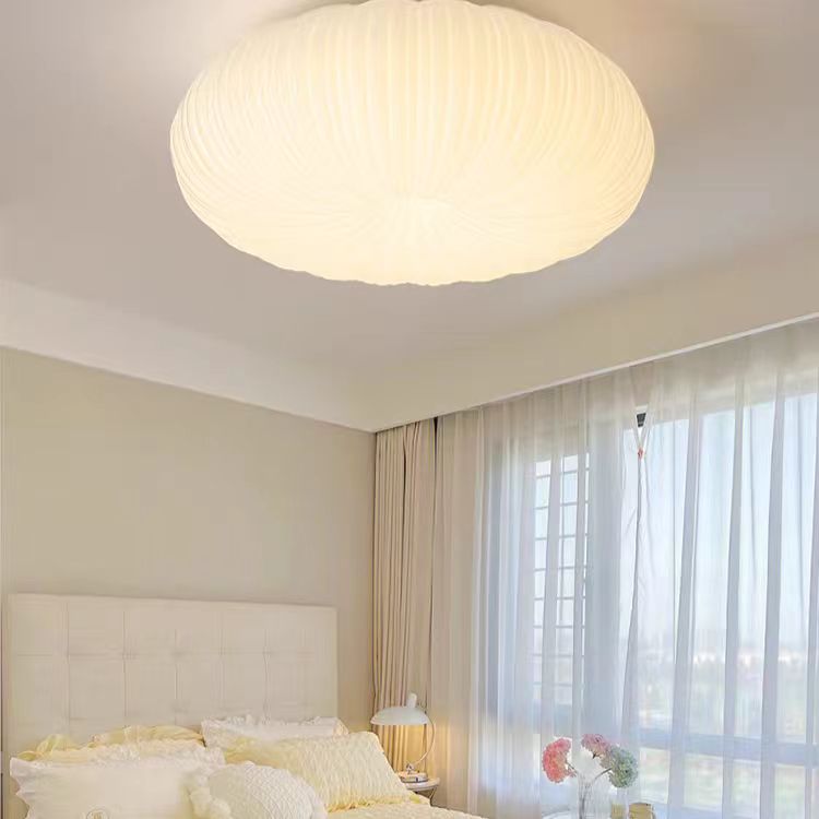 Cream White Water Ripple Ceiling Lamp