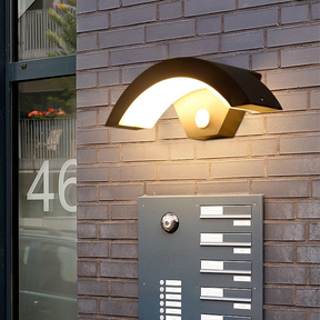IP65 Contemporary PIR Waterproof LED Garden Wall Lamp