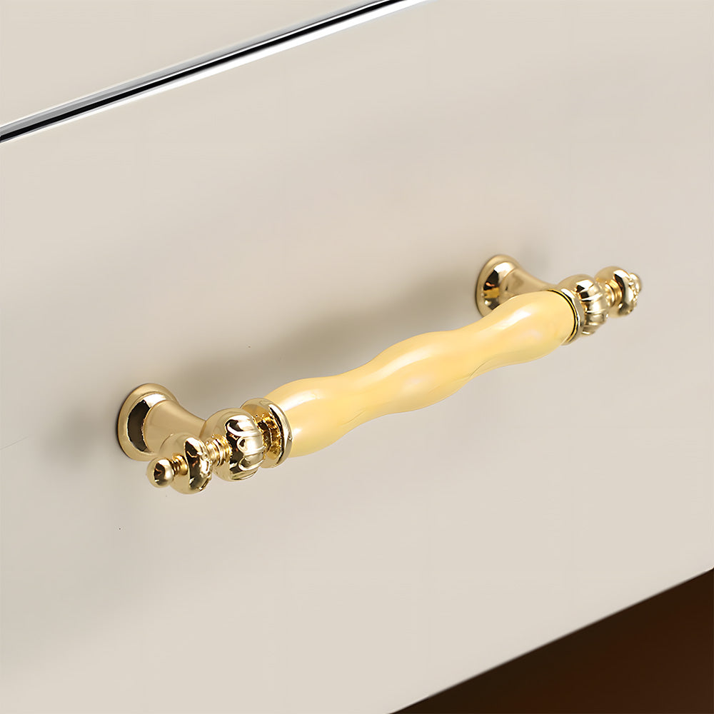 Luxury Macaroon Ceramic Wardrobe Cabinet Handles