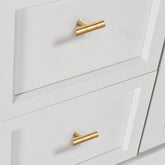 Luxurious Gold Brass Kitchen Cabinet Handle And Knobs