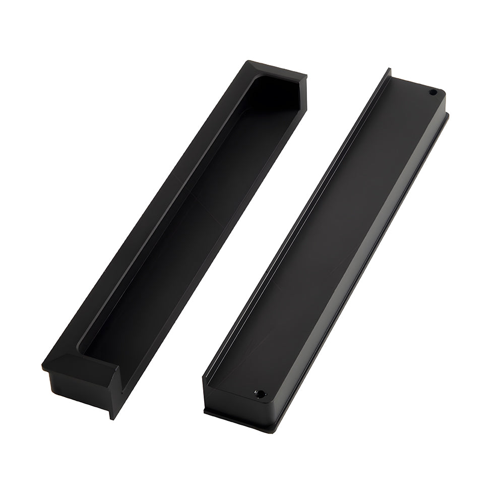 Modern Square Recessed Flush Finger Pulls for Cabinet