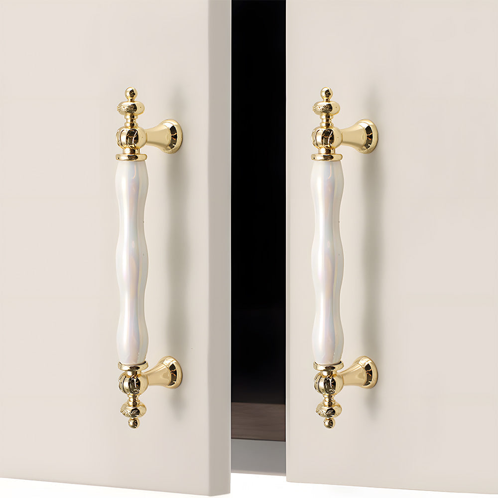 Luxury Macaroon Ceramic Wardrobe Cabinet Handles