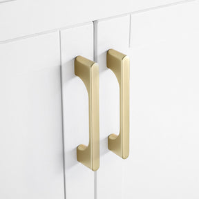 Arched Zinc Alloy Drawer Kitchen Cabinet Handle