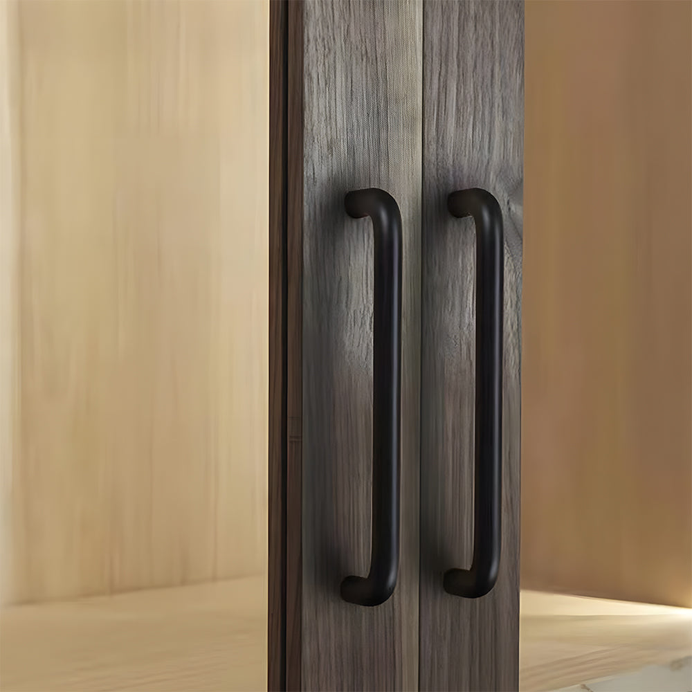 Space Aluminum Alloy Light Cabinet Handles
