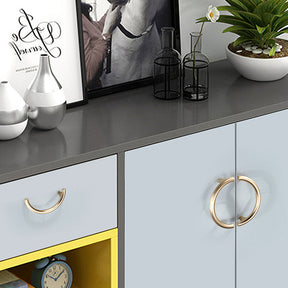 Golden Luxury Semi-Circular Cabinet Door Handles