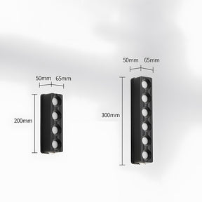IP65 Modern Black LED Up Down Outdoor Wall Light