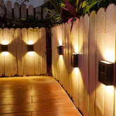Waterproof Modern Solar Up Down Outdoor Wall Light