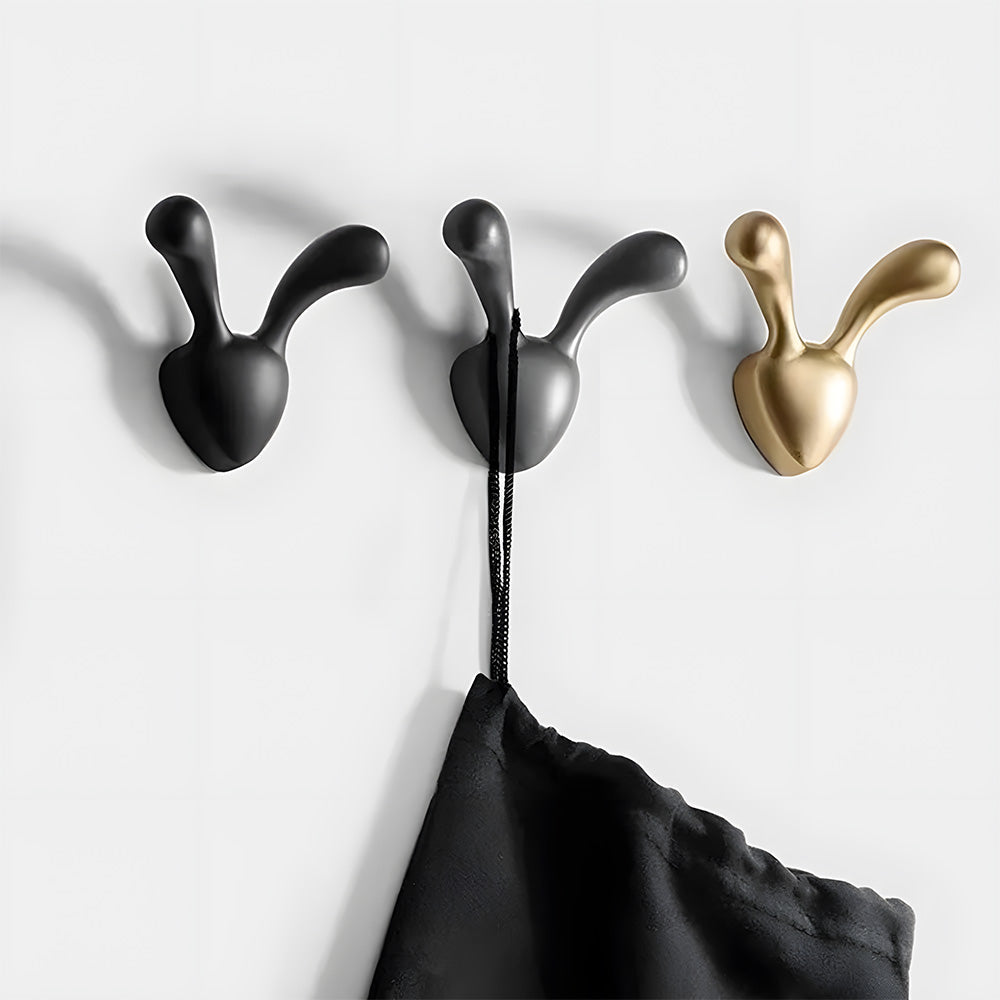 Unique Heart & Rabbit Ear Shaped Coat & Towel Hooks