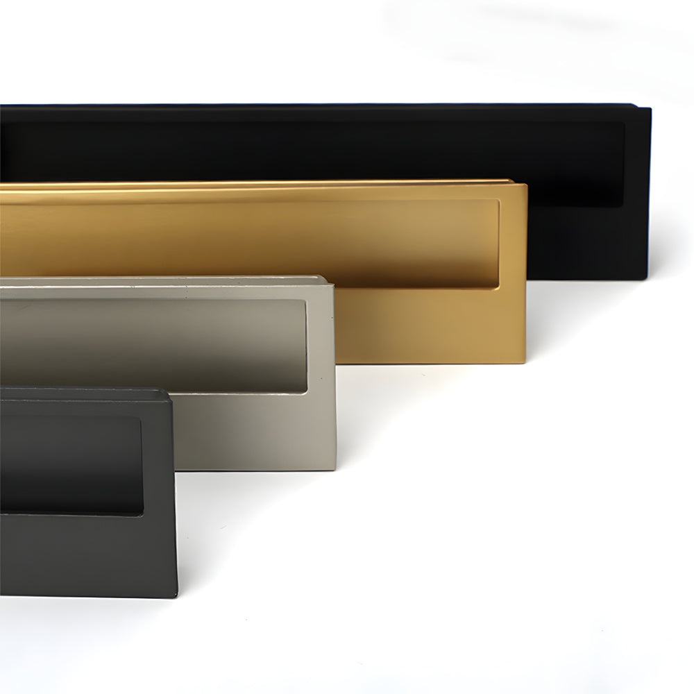 Left Right Hidden Slotted Recessed Handles