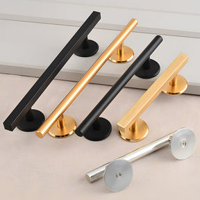 Simple Cabinet Handle with Round Base and Round Handle