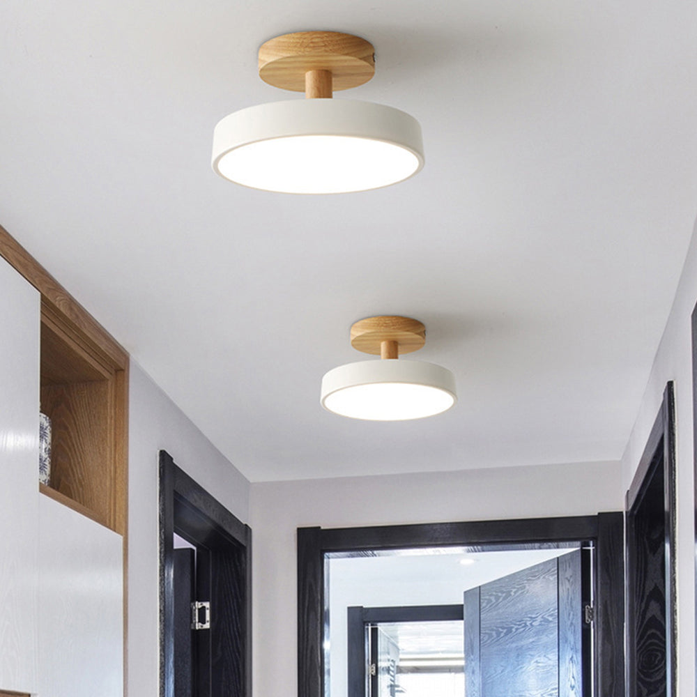 Modern Iron Round Hallway LED Ceiling Lights