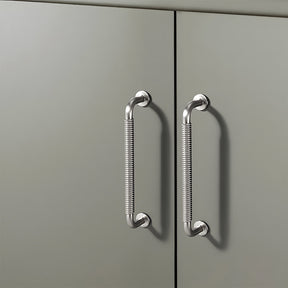 Modern Threaded Wardrobe Kitchen Cabinet Handles