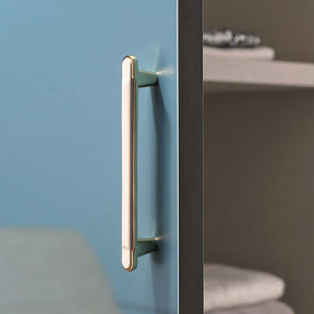 Modern Solid Zinc Alloy Rectangular Cabinet Knobs And Pulls