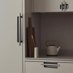 Simple Aluminum Alloy Recessed Concealed Cabinet Handles