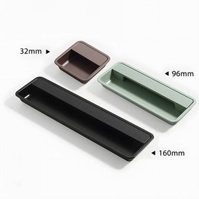 Modern Multi-color Recessed Grooved Cabinet Handles