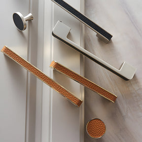 Nordic Modern Simple High-grade Leather Handle