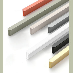 Large Aluminum Alloy Colourful Drawer Handles