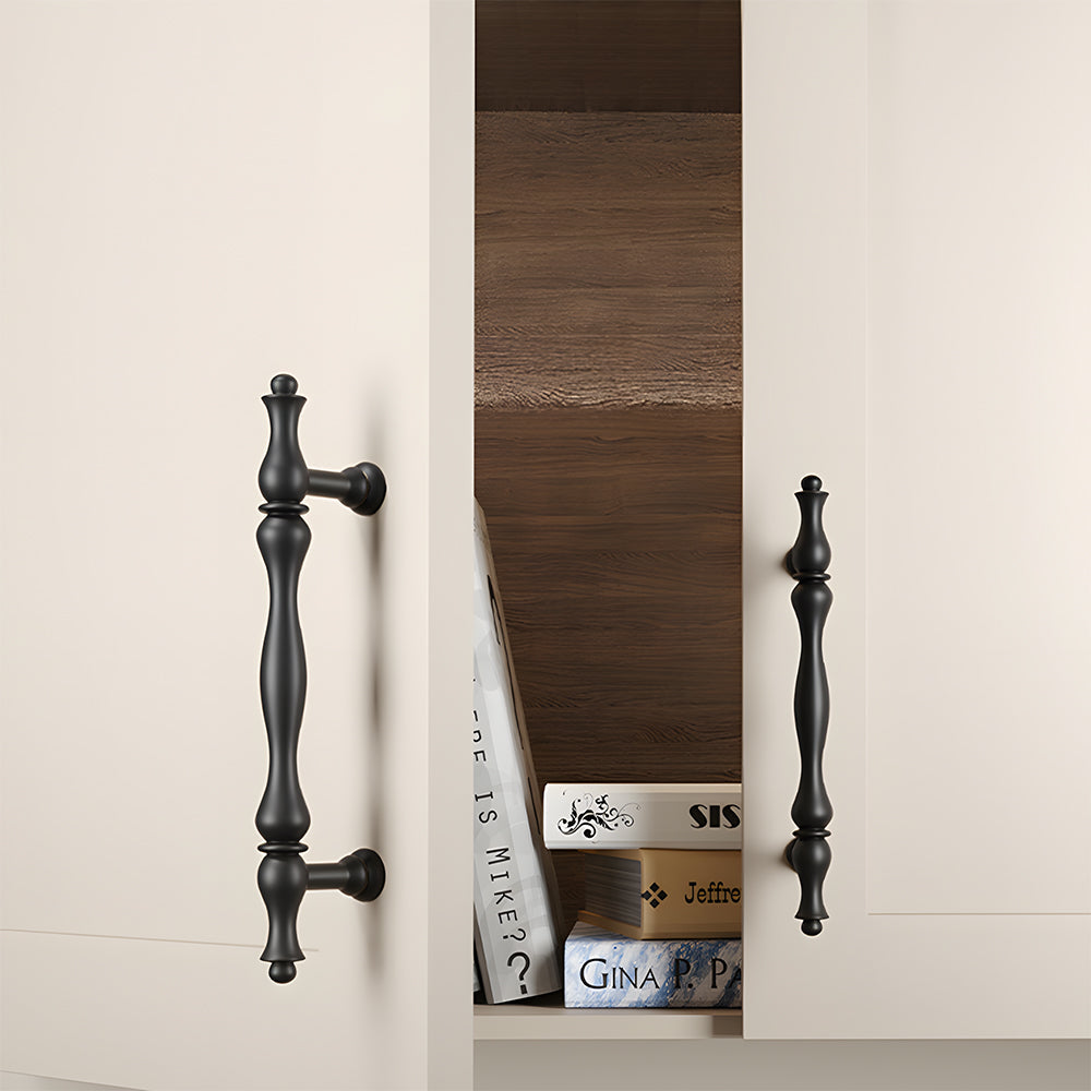 French Style Solid Brass Cabinet Drawer Handles