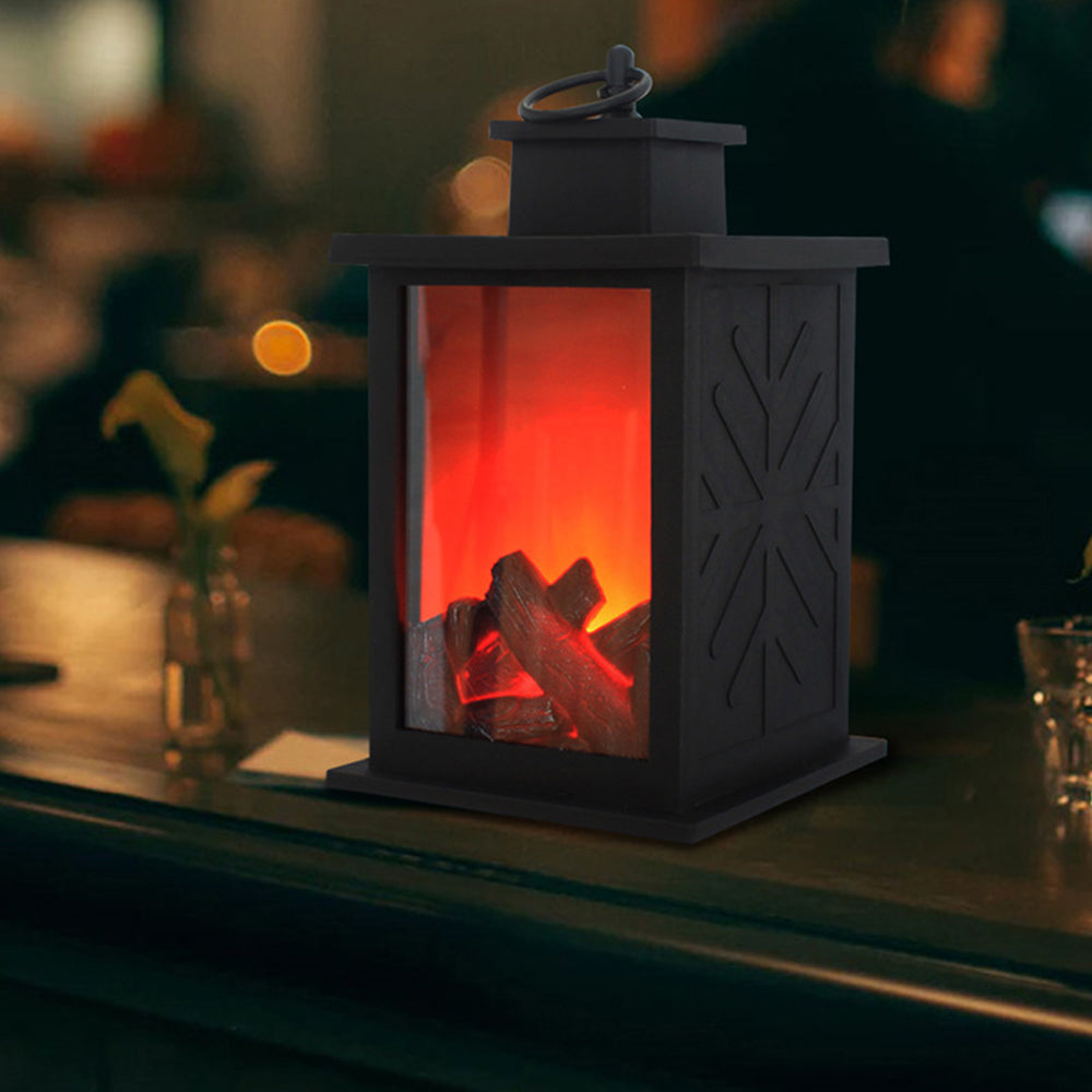 Compact Simulated Fireplace Light LED Christmas Lightings