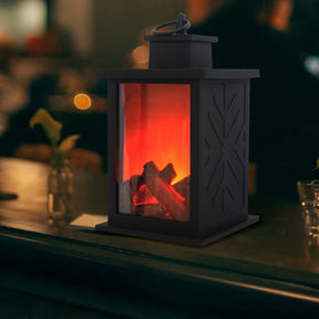 Compact Simulated Fireplace Light LED Christmas Lightings