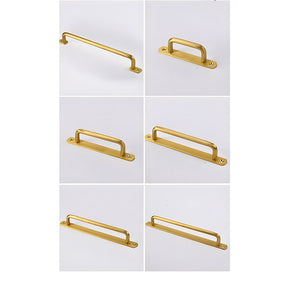 Modern Zinc Alloy Surface Mount Handles for Kitchen