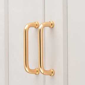 French Minimalist Rounded Arc Cabinet Handles