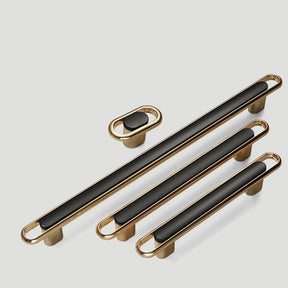 Gold Modern Simple Cabinet Door Handles