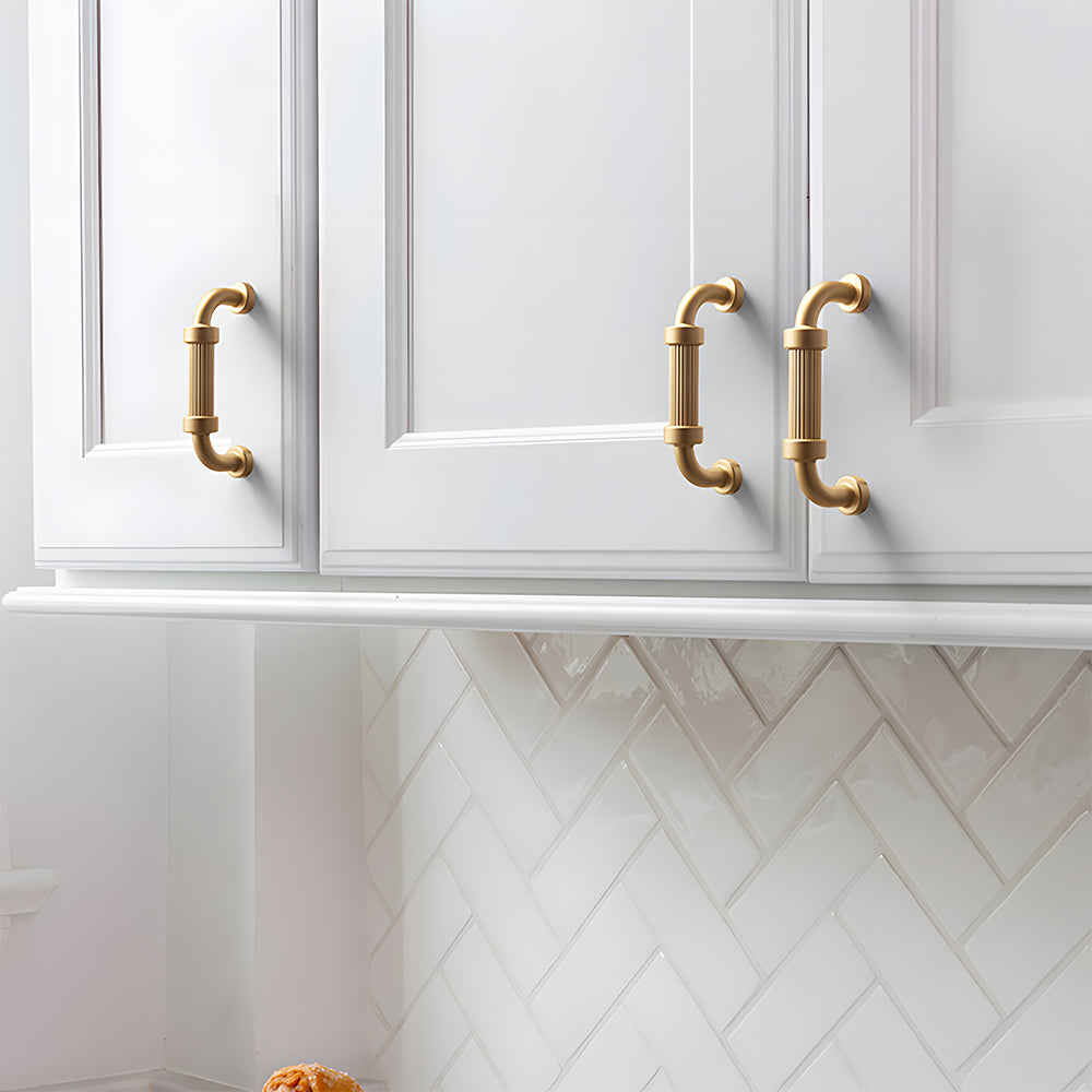 French Stripe Wardrobe Door Cabinet Handles