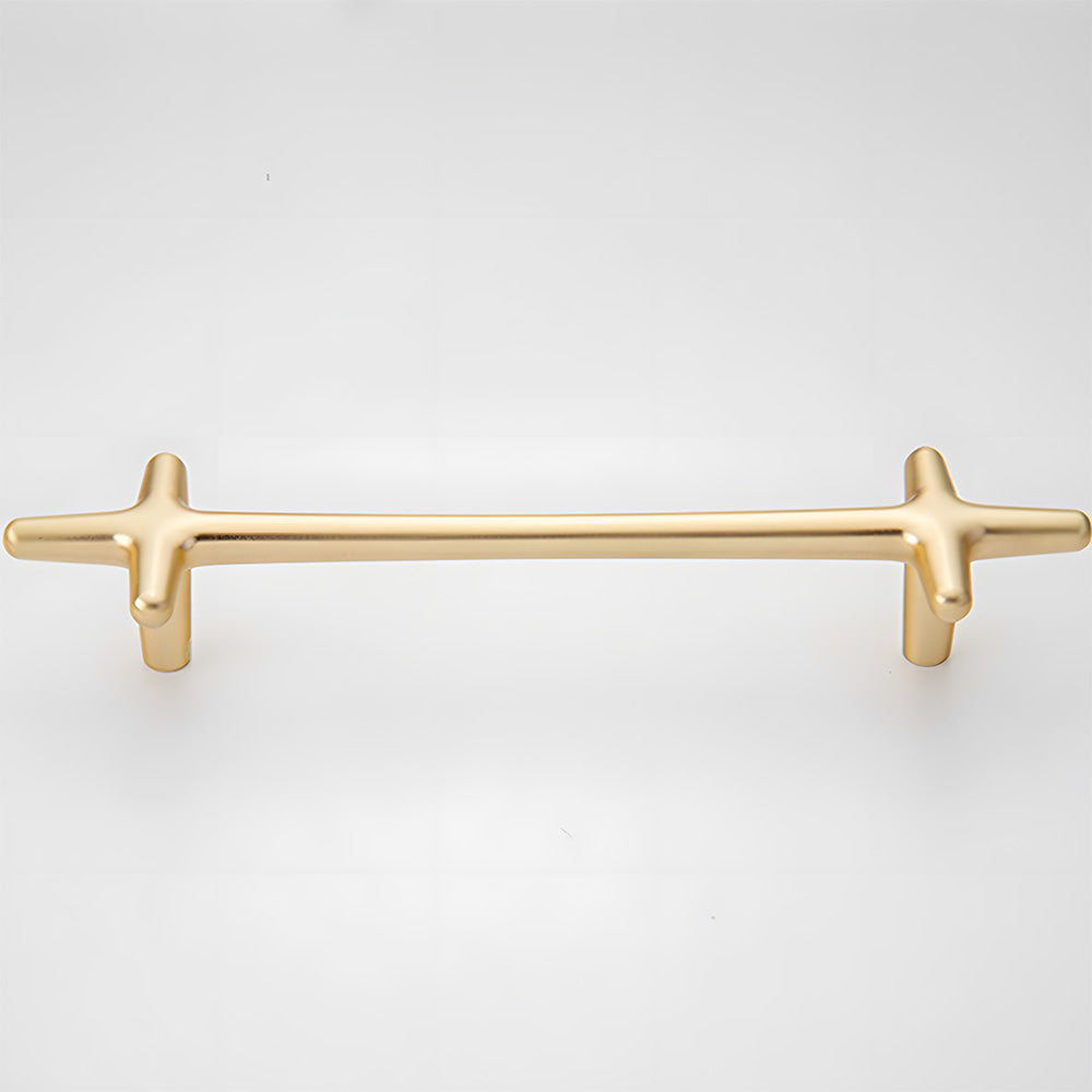 Modern Bright Silver Zinc Alloy Cabinet Pulls and Handles