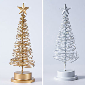 Classic Iron Tree Lights Decoration LED Christmas Lightings