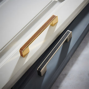 Nordic Modern Simple High-grade Leather Handle