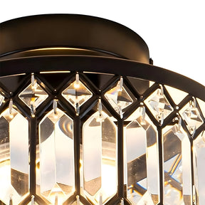 Contemporary Crystal Shade Ceiling Lighting