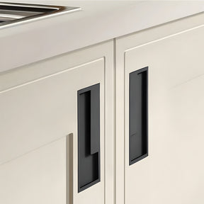Left Right Hidden Slotted Recessed Handles